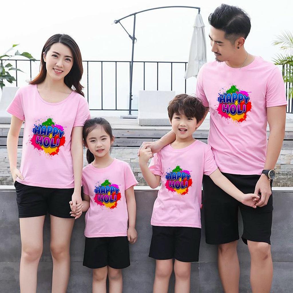 Áo gia đình, đồng phục nhóm siêu đẹp, siêu xinh . Chất liệu vải Cotton loại 1 thoáng mát đủ size từ 8 đến 100kg .