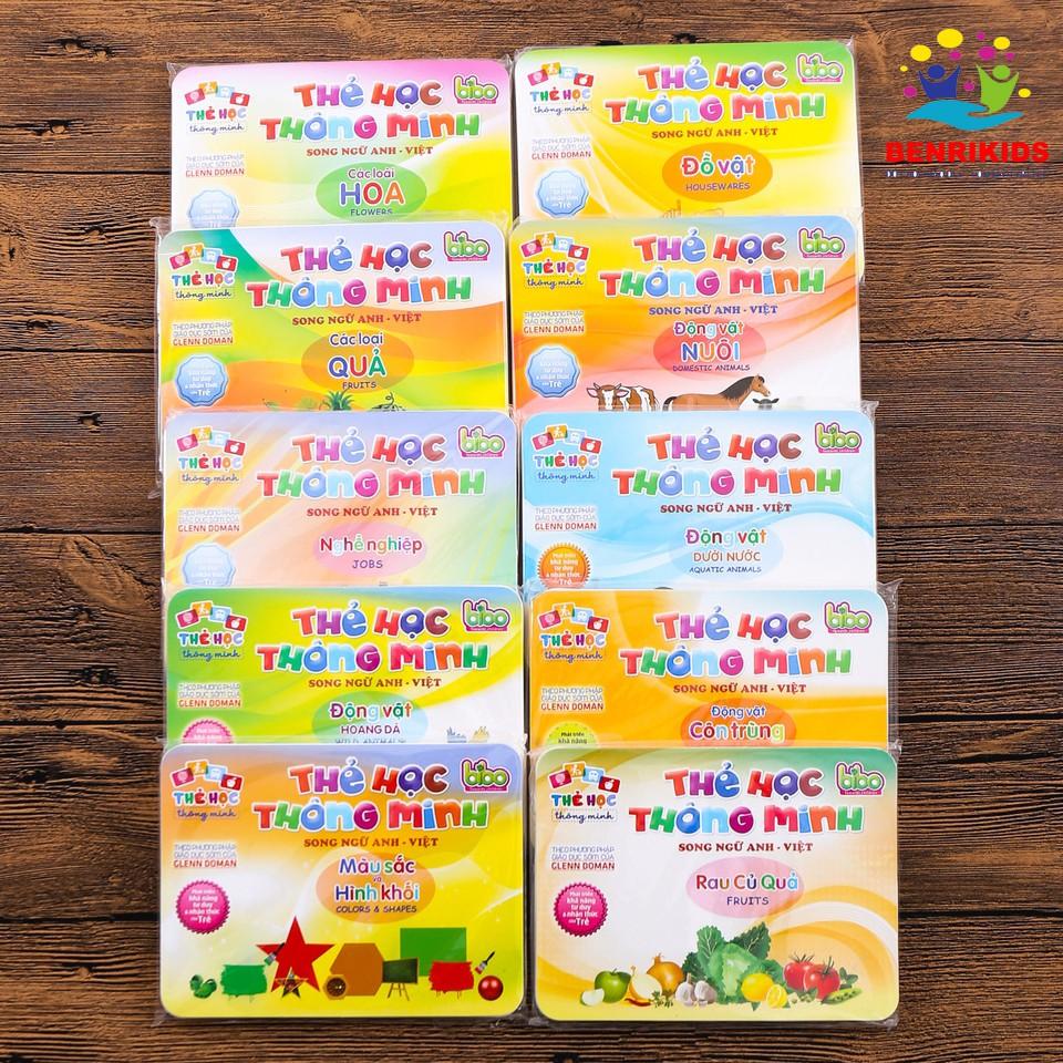 Thẻ Học Flashcards Thông Minh Song Ngữ Chủ Đề Động Vật Nuôi