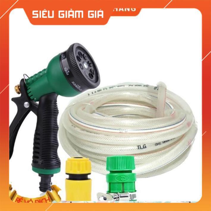 Vòi xịt rửa xe,Vòi phun nước tưới cây tăng áp thông minh 8 chế độ 815498-1