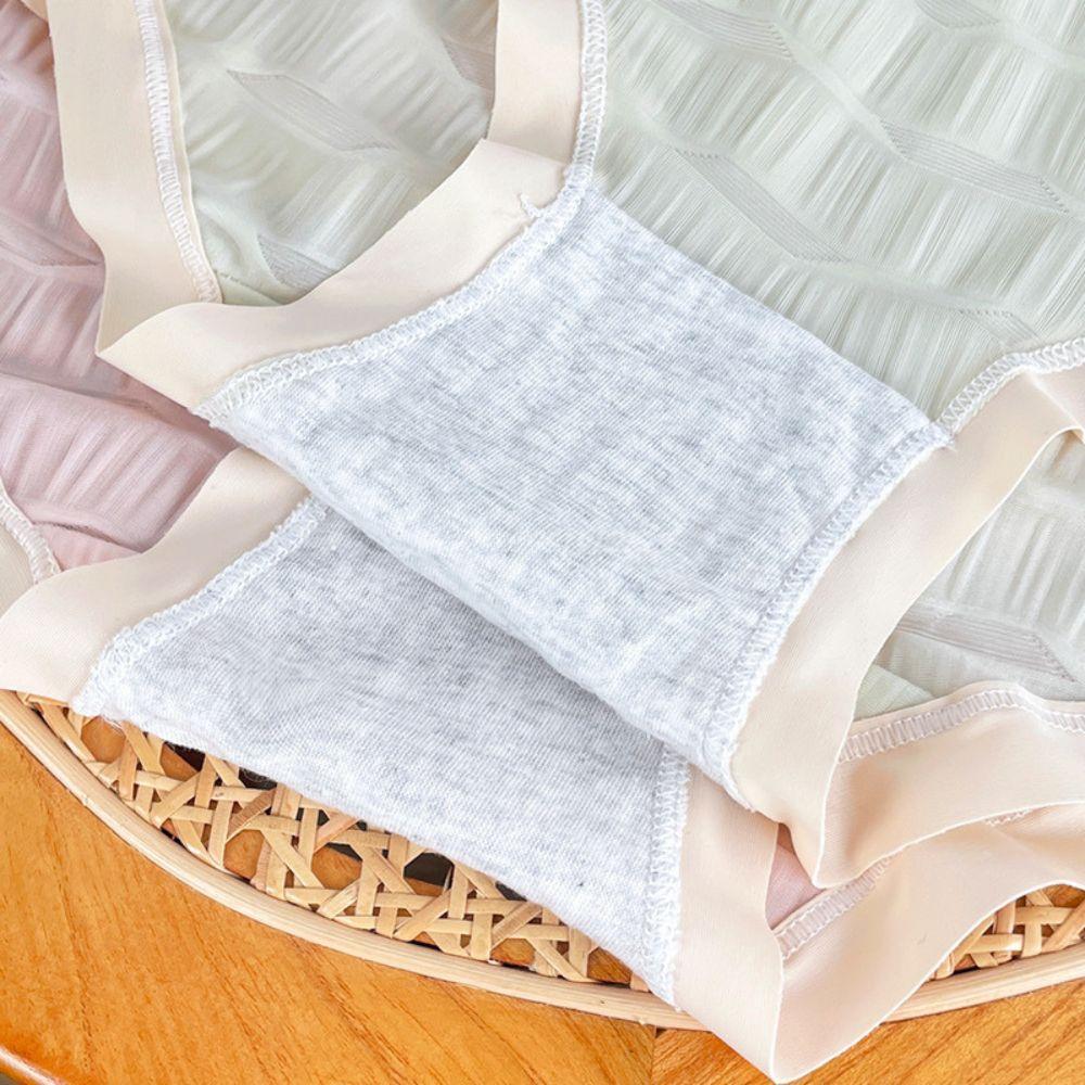 Quần lót nữ ĐÚC SU NHÚN VIỀN LỚN CaoCấp MềmMịn,thoáng Mát Women - Tím nhạt