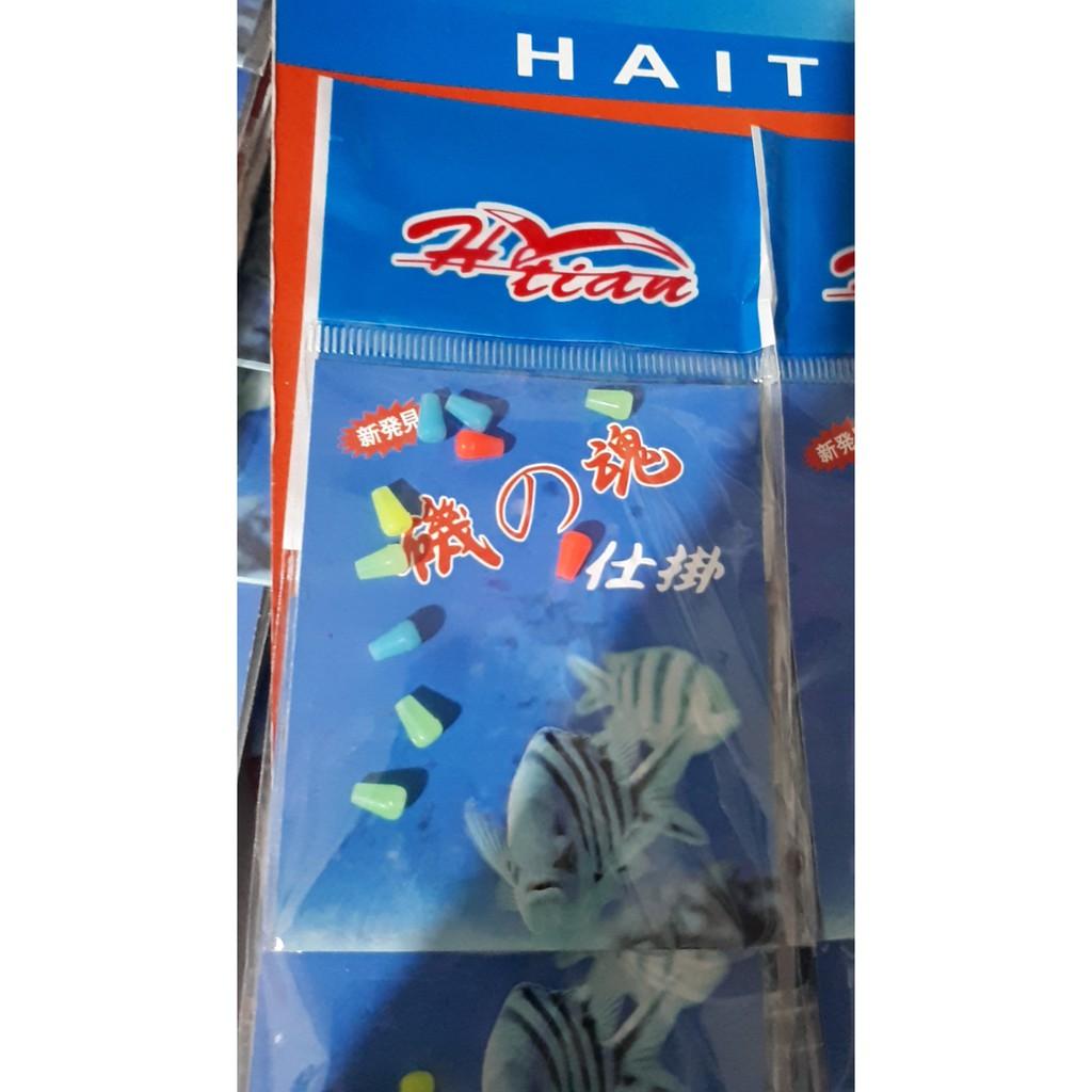 Hạt chống sốc dạng trong câu cá 1 túi 50 hạt và 5 túi 10 hạt