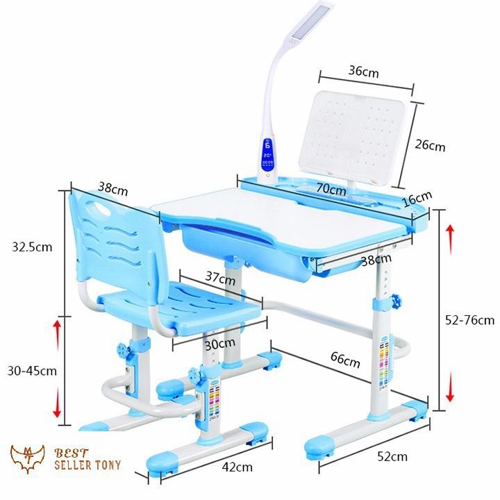 Bàn học cho trẻ em có LED chống cận cao cấp