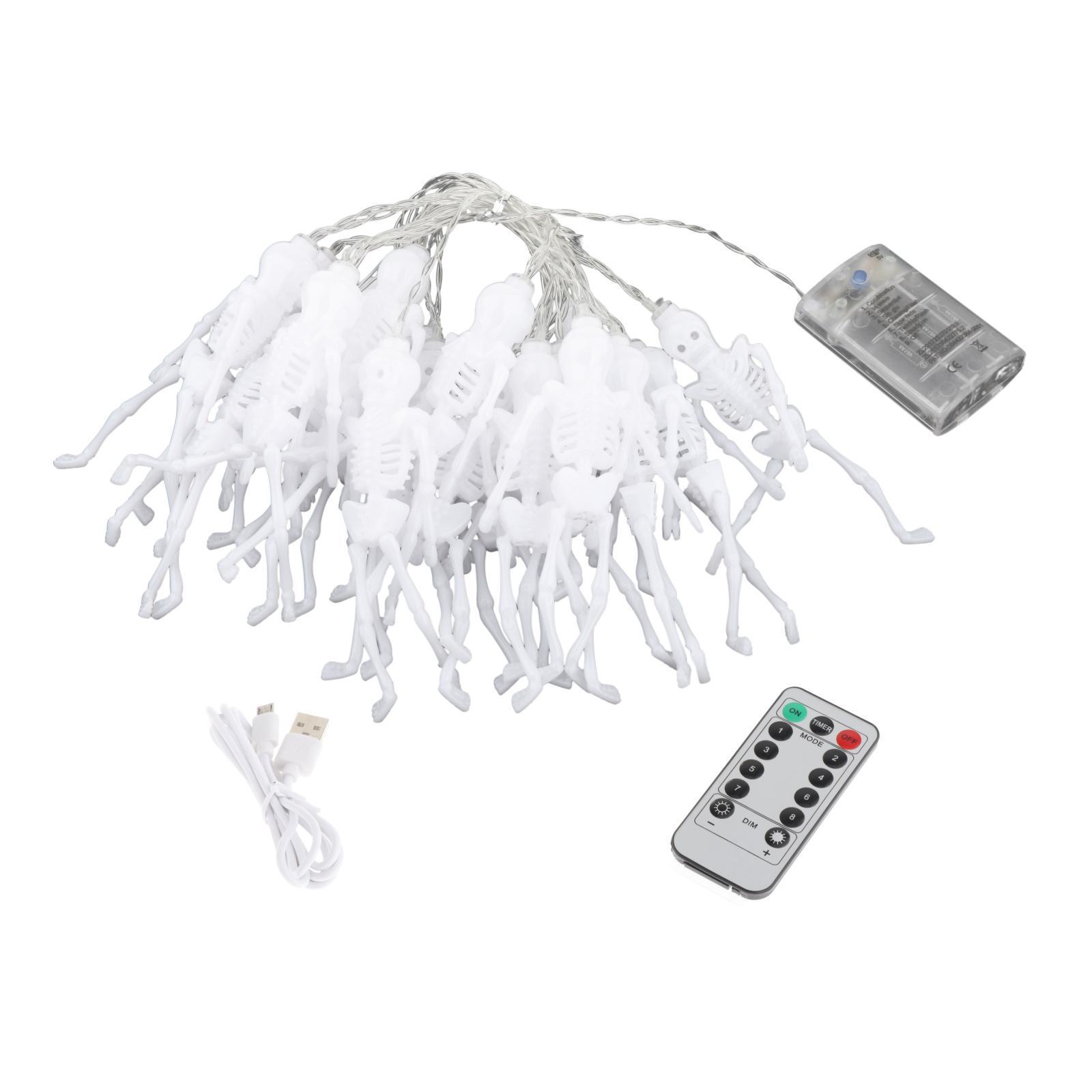 Halloween String Lights Decorations for Fireplace Horror Atmosphere