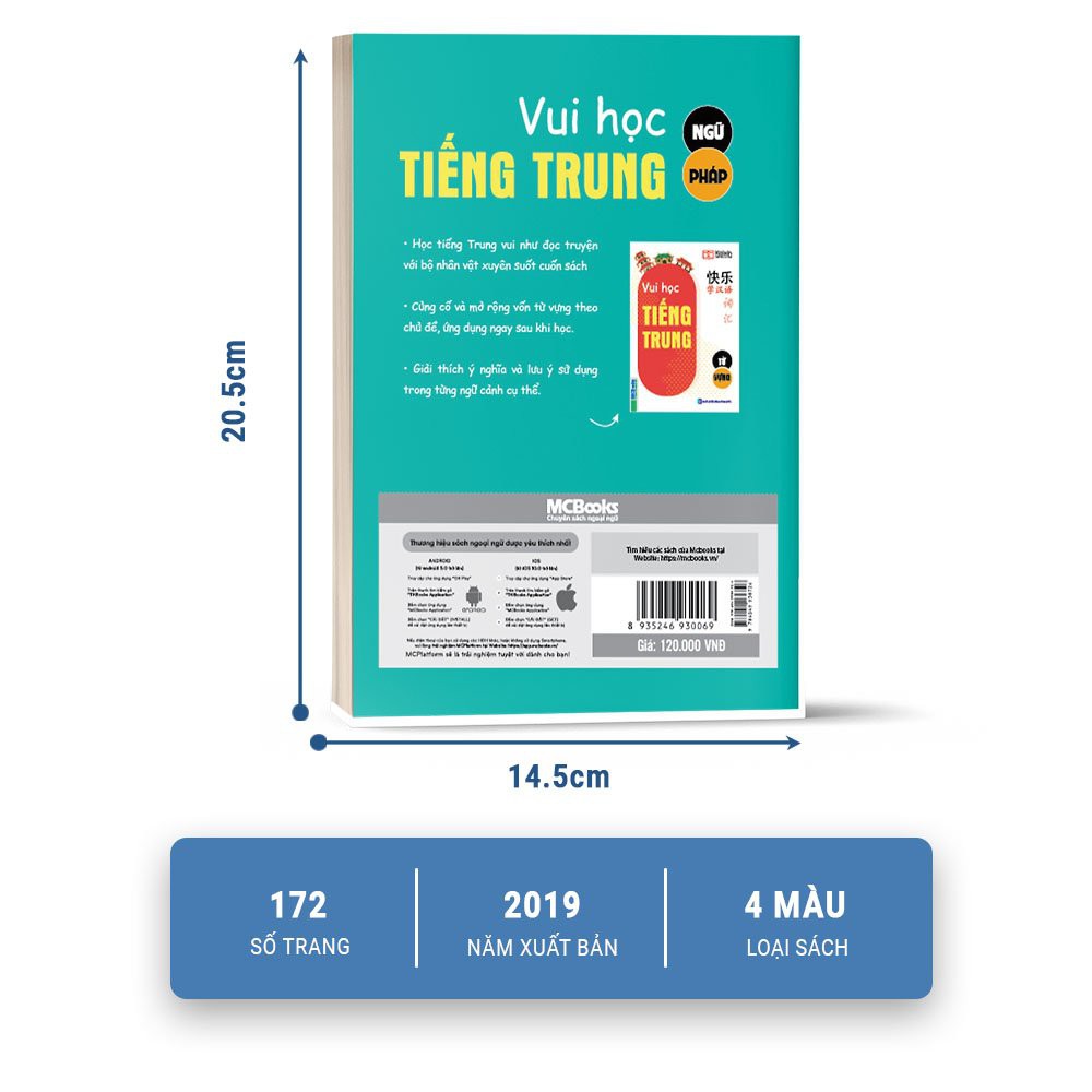 Vui Học Tiếng Trung - Ngữ Pháp ( Sách Màu )