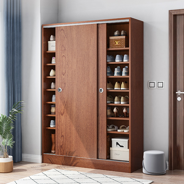 Tủ giày dép cánh trượt thiết kế tiện lợi