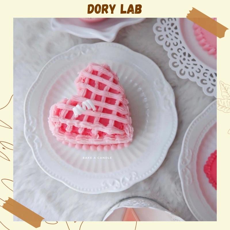 Nến Thơm Trái Tim Độc Đáo Handmade, Quà Tặng Ý Nghĩa - Dory Lab