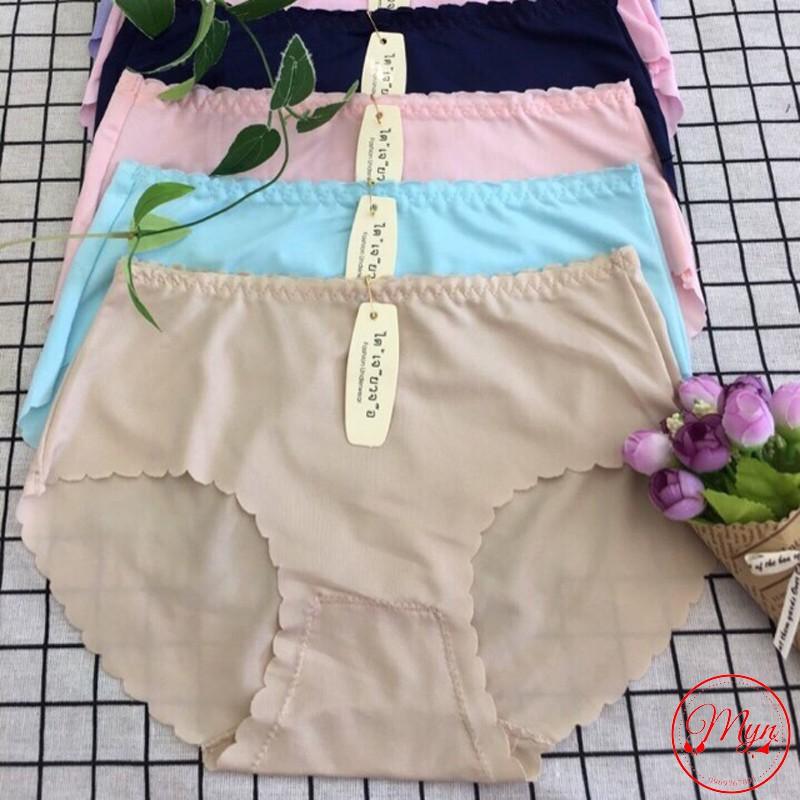 SET 5 QUẦN LÓT SU LẠNH MÁT MỊN KẺ NGANG VÂN CHÌM TINH TẾ