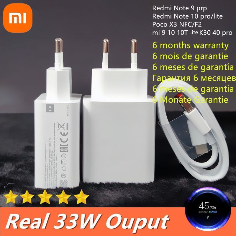 Củ Sạc Nhanh 27W Cổng USB type C Cho Xiaomi 10 11 redmi note 9 10 pro K30 40 27W