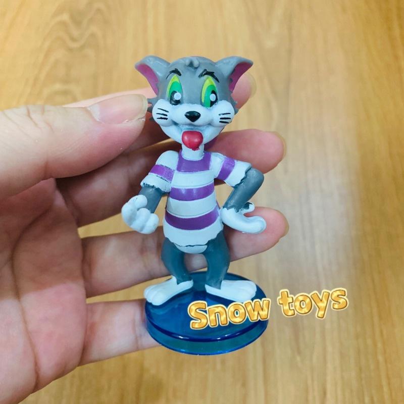 Mô Hình Tom và Jerry - Nhân Vật Hoạt Hình Tom and Jerry - Mèo Tom Chuột Jerry Chó Spike - Cao 2~8cm