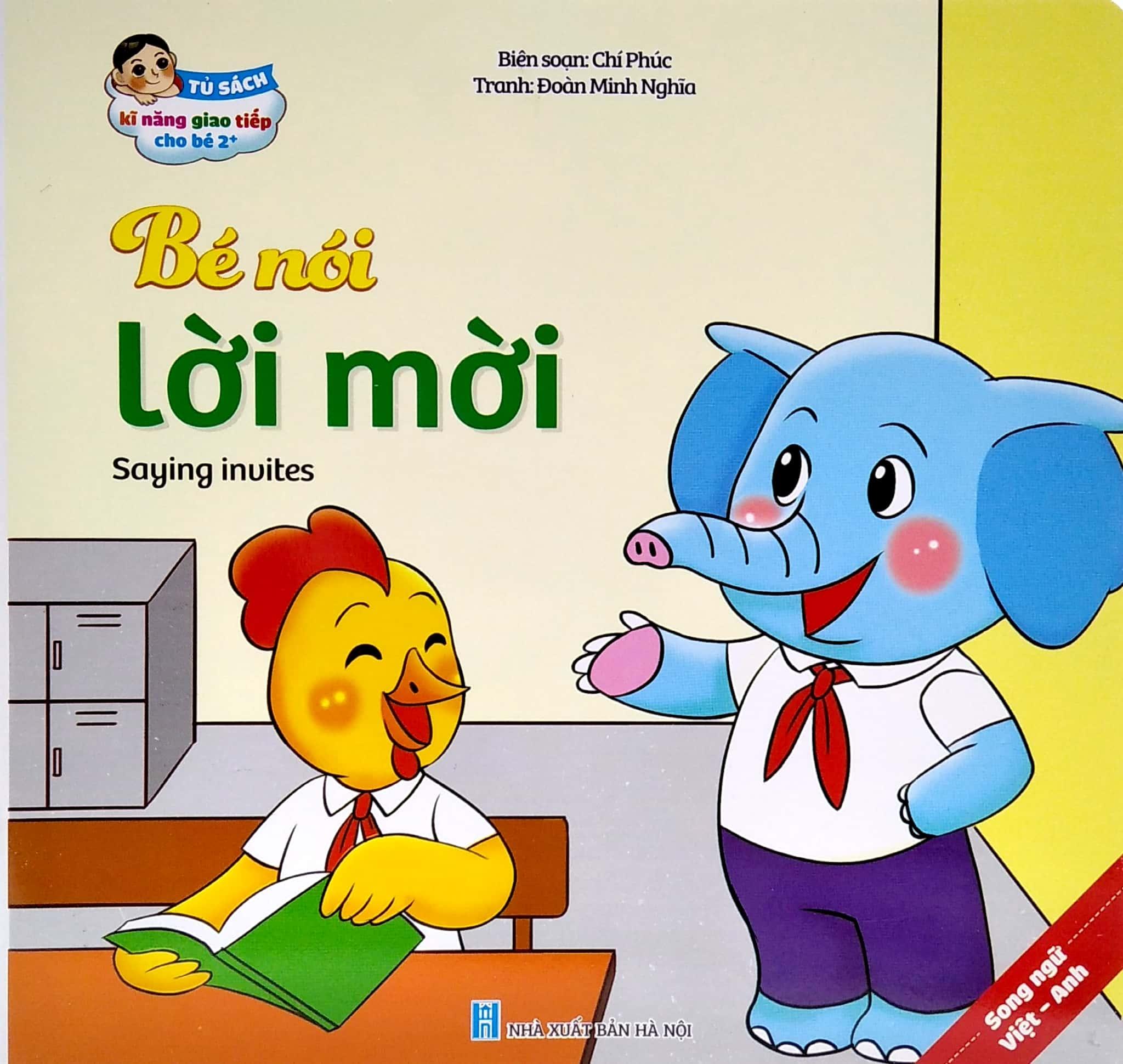 Bộ Túi Truyện Tranh Kỹ Năng Giao Tiếp Ứng Xử Cho Bé - Phiên Bản Song Ngữ Việt - Anh