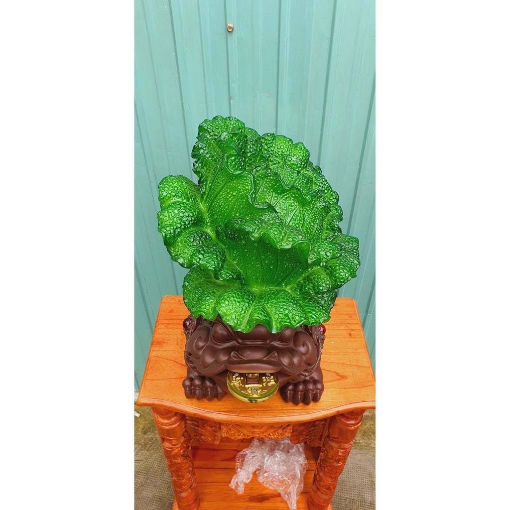 Tượng Cóc Ngặm Tiền Vàng Cõng Củ Cải