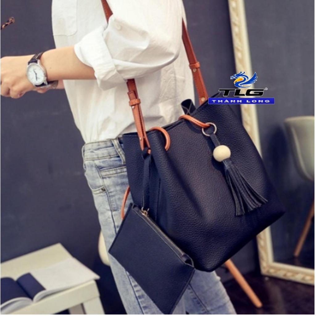 Bộ đôi túi và ví thời trang cao cấp Đồ Da Thành Long TLG 208168 1