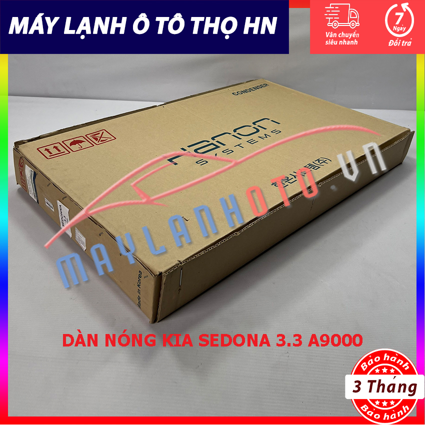 Dàn (giàn) nóng Kia Sedona 3.3 ( giàn dài ) Hàng xịn Hàn Quốc (hàng chính hãng nhập khẩu trực tiếp)