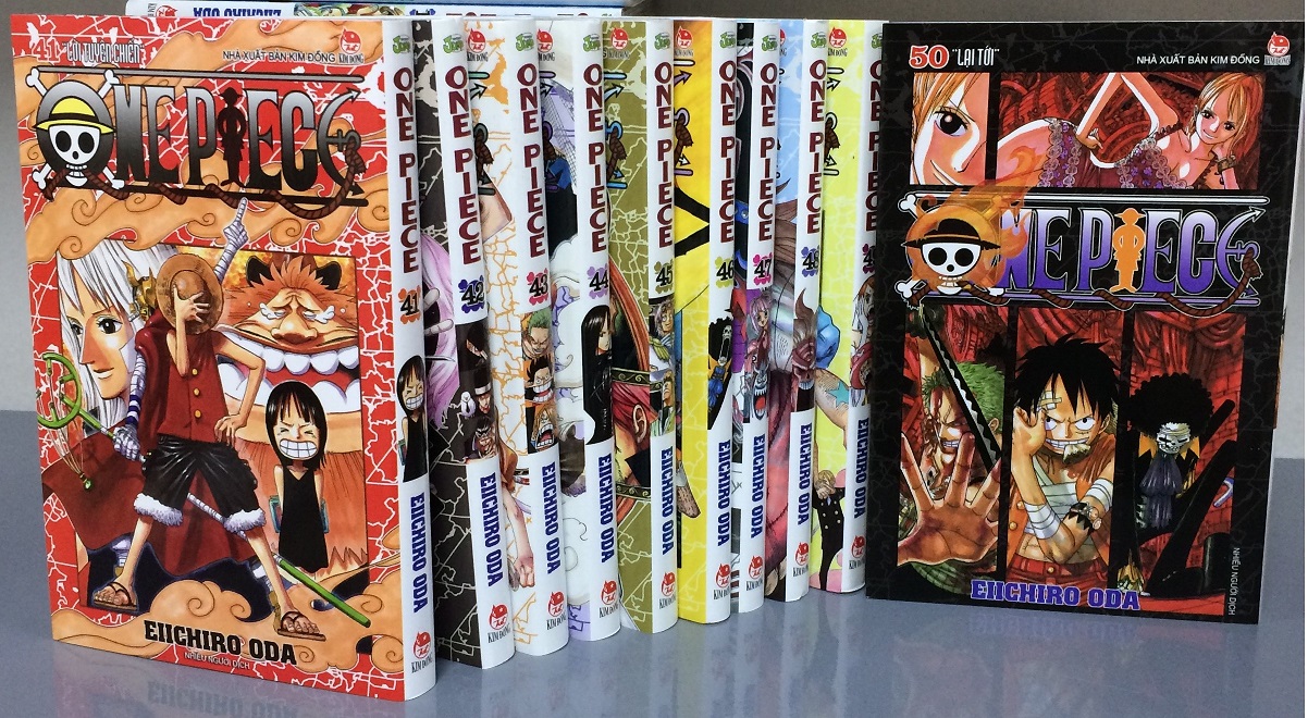 Combo One Piece - Tập 41 - 50 - Bìa rời
