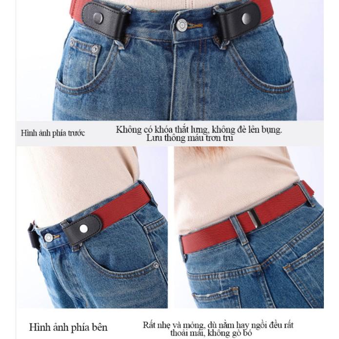 Thắt lưng điều chỉnh tự do unisex
