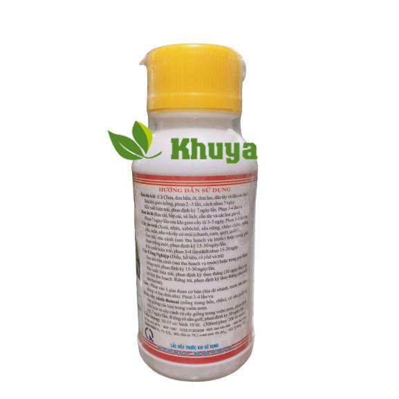 Phân bón lá NK Sinh Học AminoQuelant K 100ml Siêu To Trái
