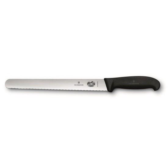 Dao Victorinox Victorinox 5.4233.25 cán đen, lưỡi răng cưa 25cm