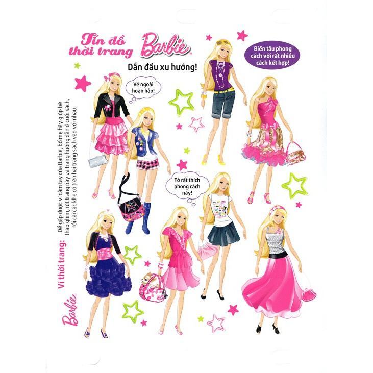Ghép Hình Barbie Thủ Công Dựng Hình Thời Trang Tín Đồ Thời Trang - Bản Quyền