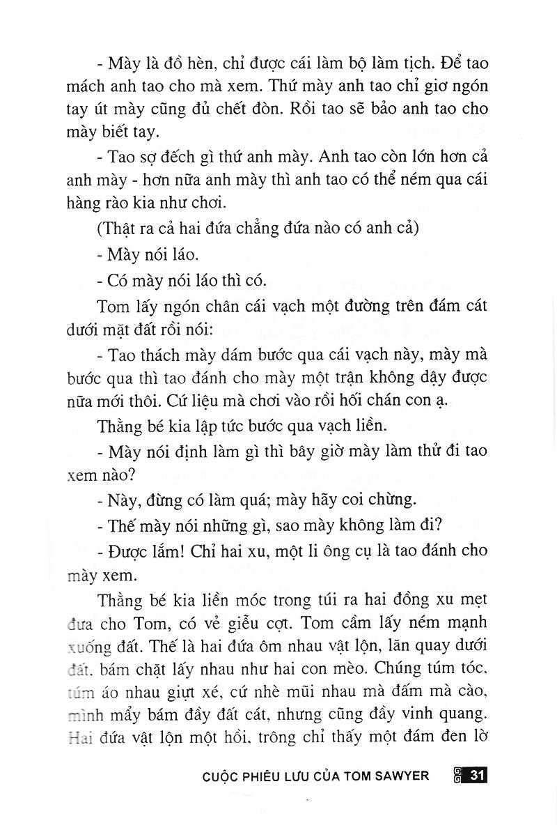 Cuộc Phiêu Lưu Của Tom Sawyer (Huy Hoàng)