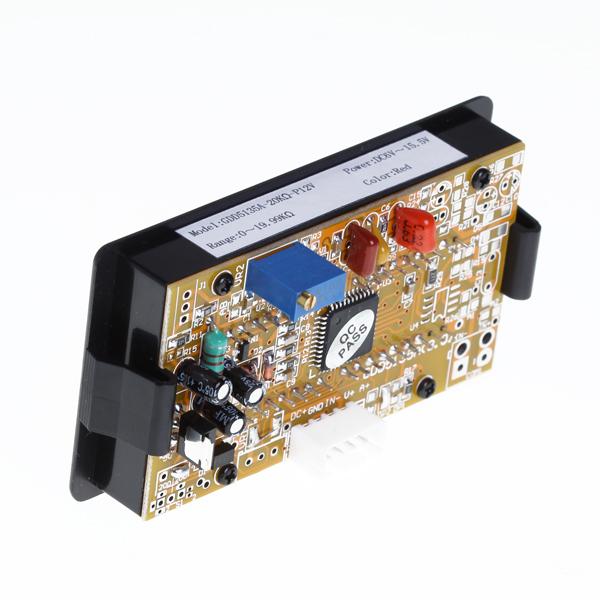 3½ Digital Red LED Display 20KΩ Ohm Panel Meter Resistance Test Ohmmeter Gauge