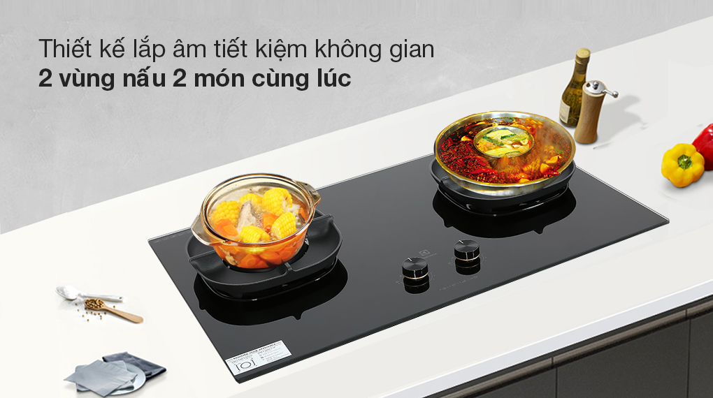 Bếp ga âm Electrolux EHG8251BC - Hàng chính hãng