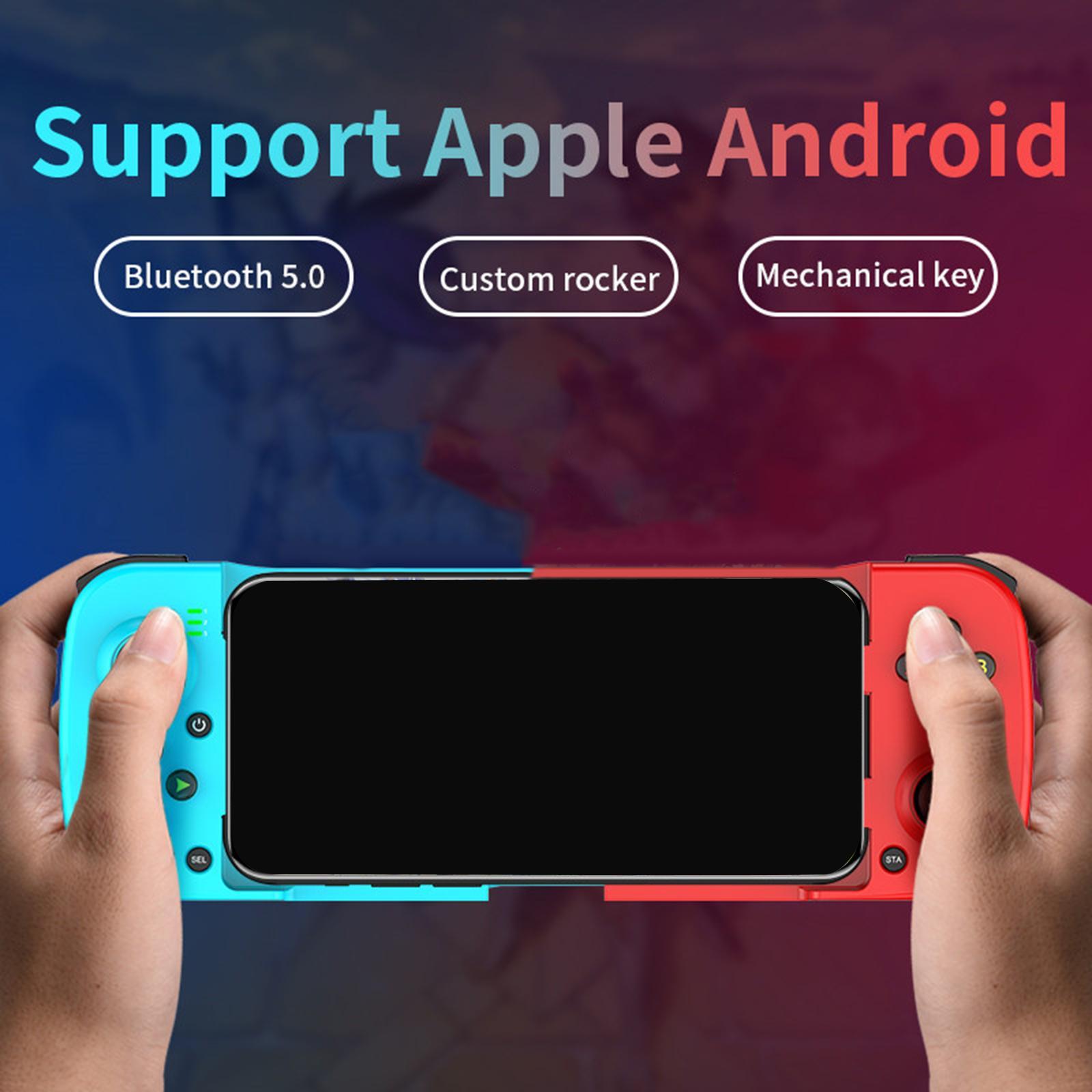 Telescopic Phone Gamepad Game Joystick for Computer Smartphones Game Console