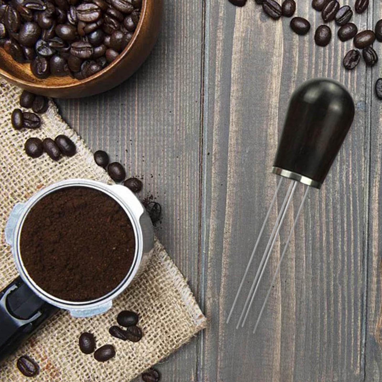 Stainless Steel 4  Coffee Stirring Tamper Accessories Professional