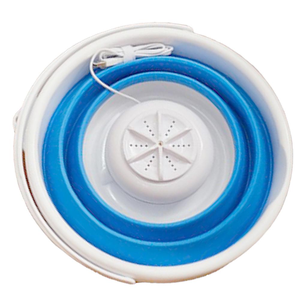 Foldable USB Ultrasonic Washing Machine Clothes Cleaner For Home Travel