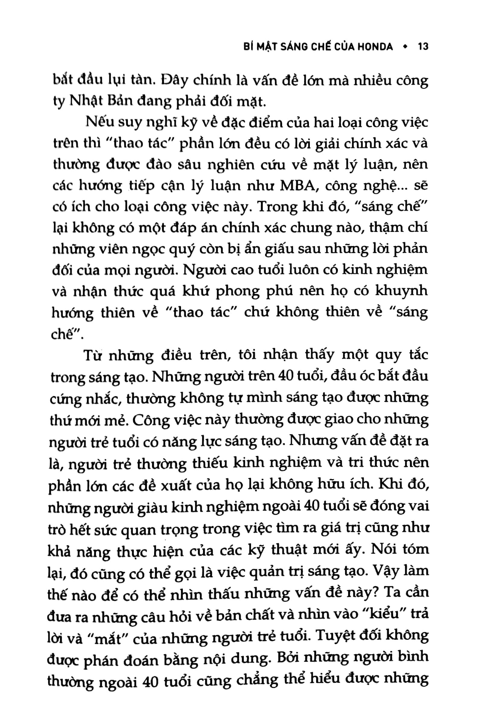 Bí Mật Sáng Chế Của Honda
