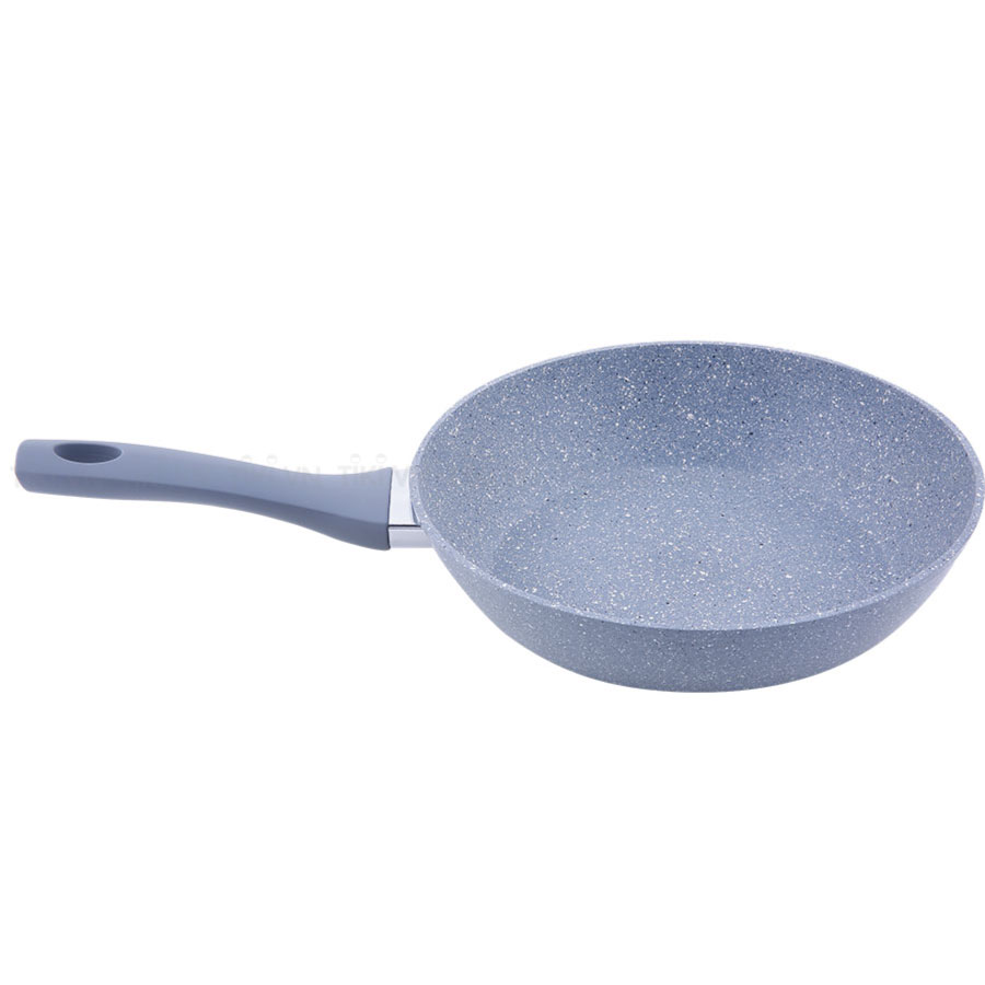 Chảo Sâu Vân Đá Green Cook GCP02 - 26IH (45 x 27 x 6.5cm)