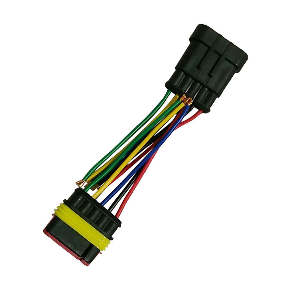 5 Pin  Sealed Waterproof  Electrical Wire Connector Plug