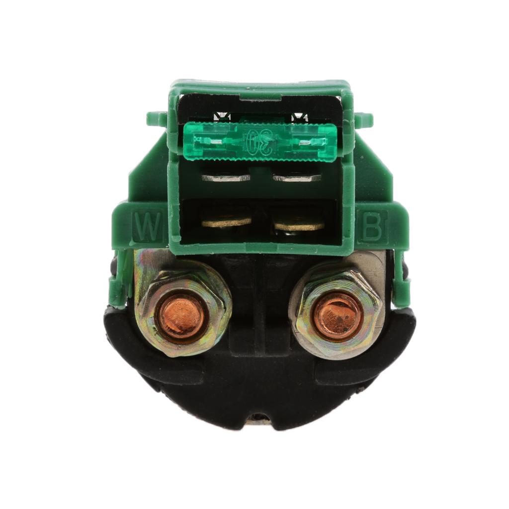 Green Motorcycle Starter Relay Solenoid for 1980-1983 HONDA GL1100 Gold Wing