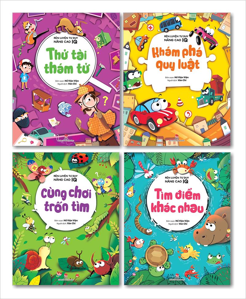 Kim Đồng - Combo Rèn luyện tư duy, nâng cao IQ