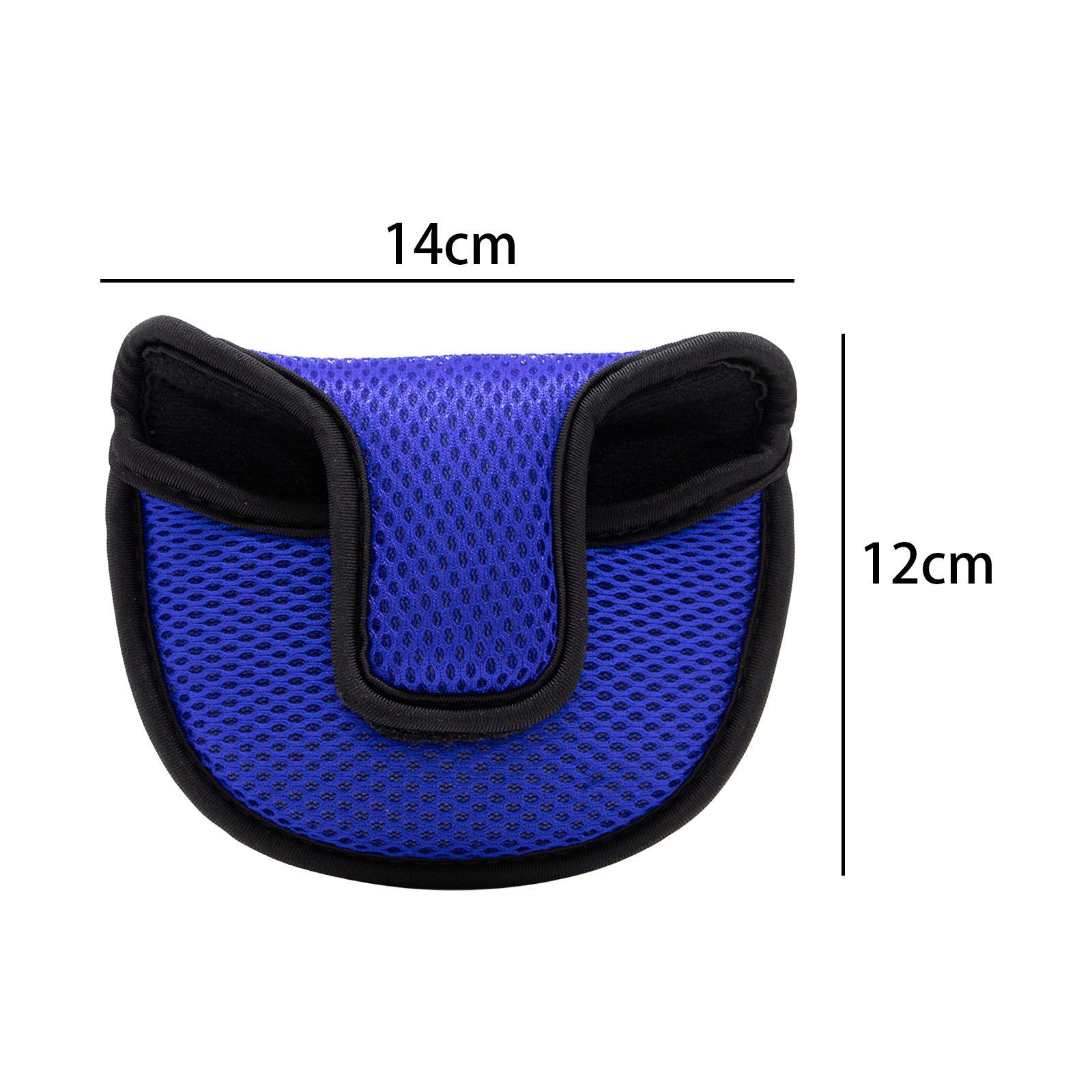 Set of 3 Lightweight Golf Putter Mallet Head Cover Protect Clubs Headcover