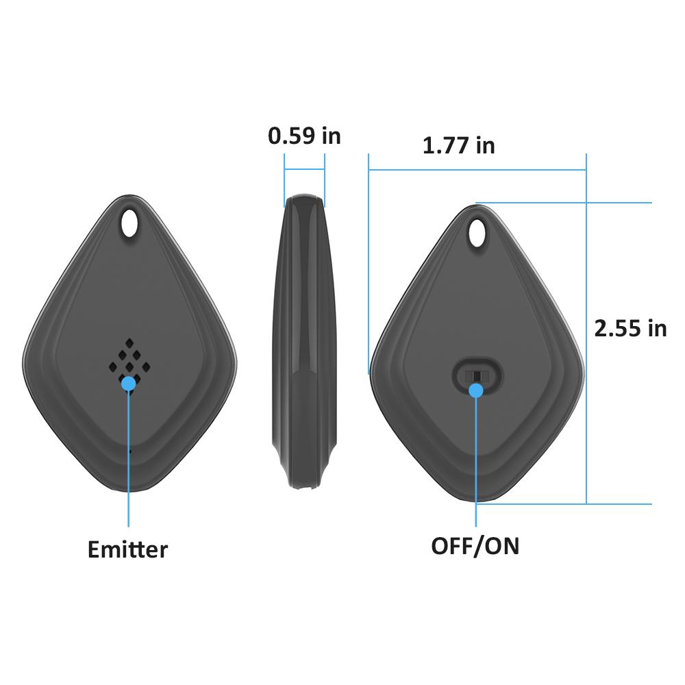 Máy xua đuổi côn trùng, chuột, gián bằng sóng siêu âm, sạc USB