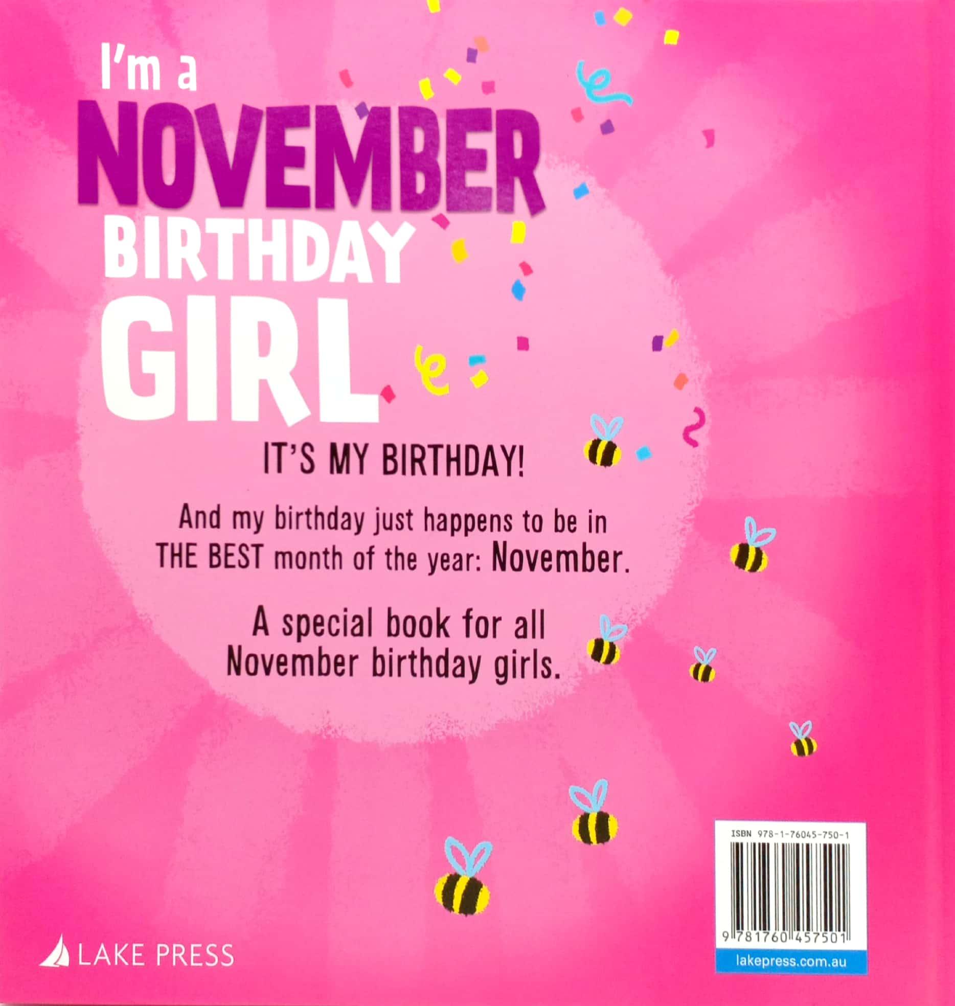 I'm a November Birthday Girl