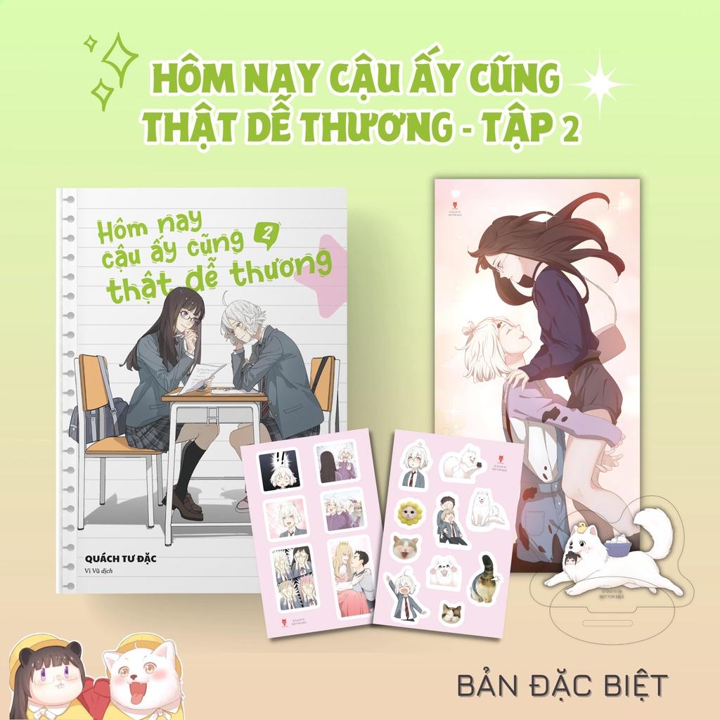 Truyện tranh Hôm Nay Cậu Ấy Cũng Thật Dễ Thương (Tập 2) - Skybooks - BẢN QUYỀN