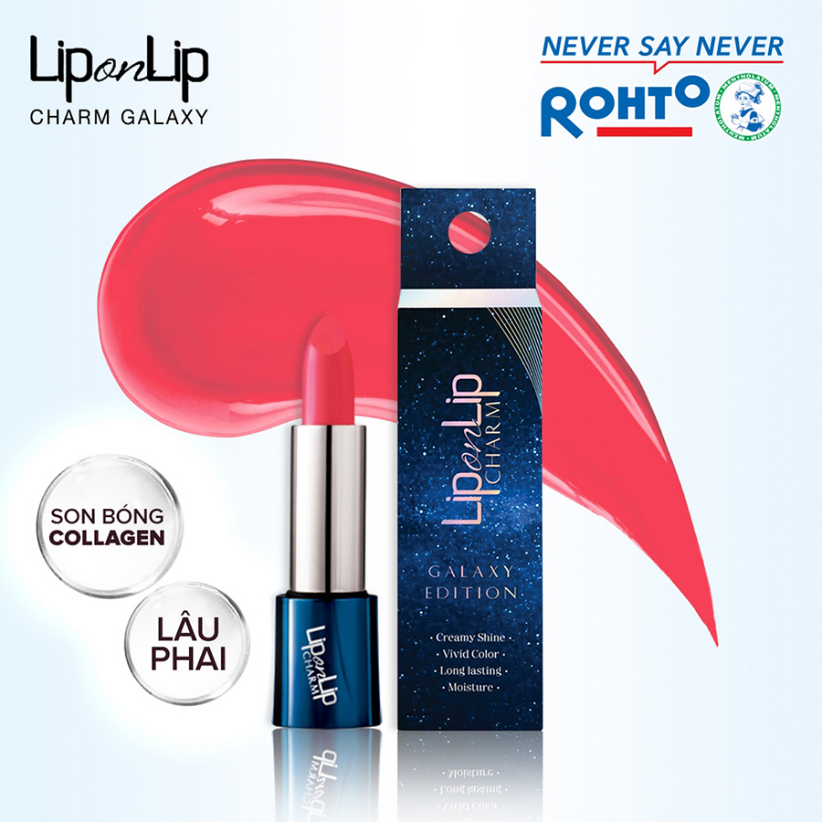 Son thỏi Collagen Lip On Lip Charm Galaxy Edition 4g