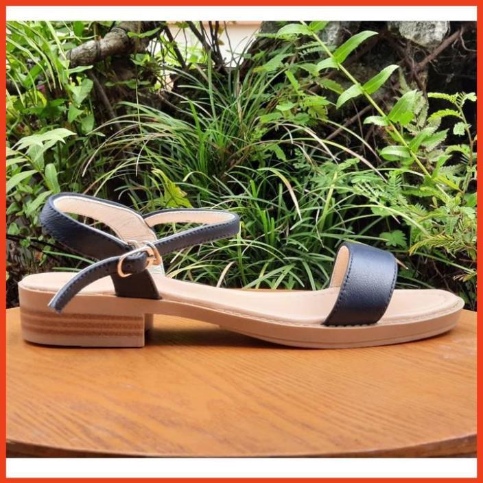 TLG Sandal nữ 3 phân đế đúc,quai da siêu dễ thương 21332
