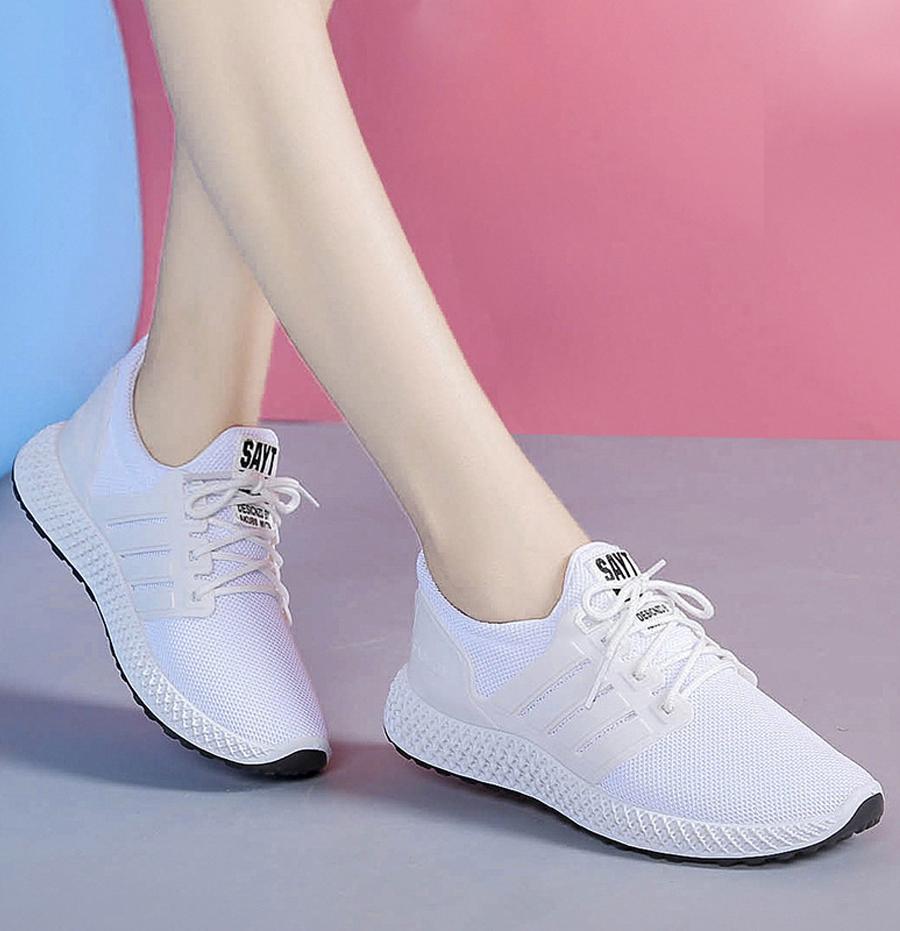 Giày sneaker thể thao nữ buộc dây thời trang mới nhât 238