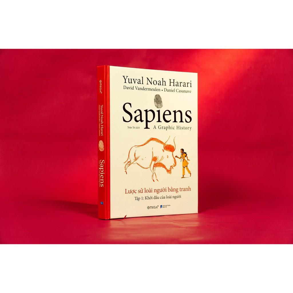 Sách - Sapiens - Lược Sử Loài Người Bằng Tranh - Tập 1: Khởi Đầu Của Loài Người - Omega Plus