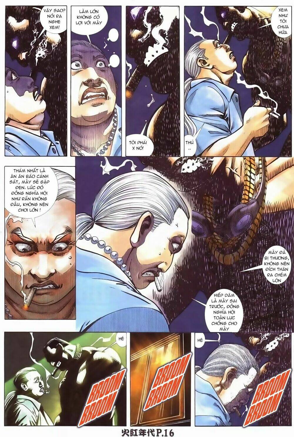 hỏa hồng niên đại hắc cốt đường chapter 104 15