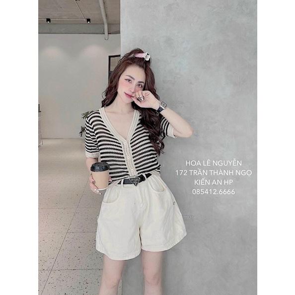 ÁO LEN LƯỚI CỔ V