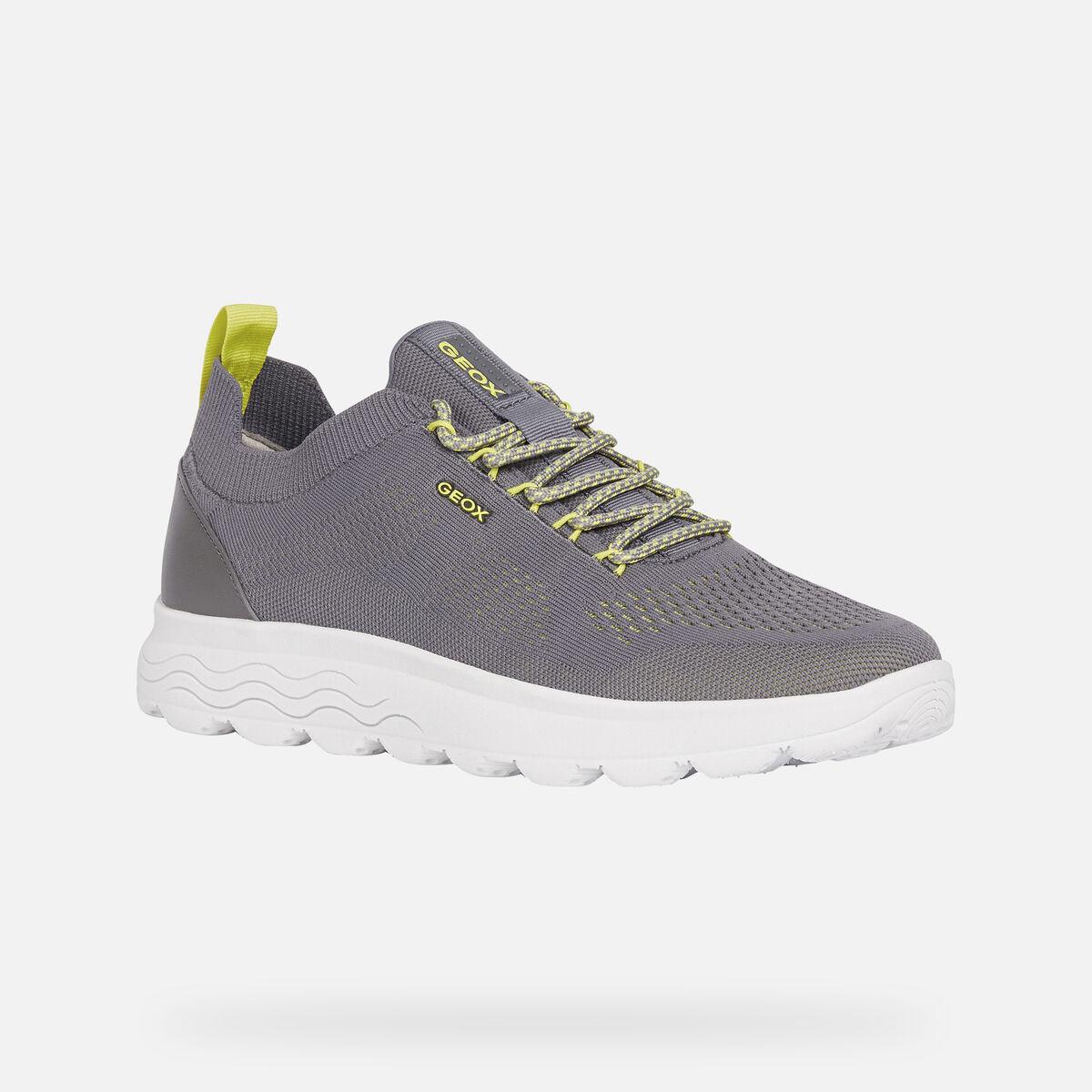 Giày Sneaker Nam GEOX U Spherica A DARK GREY