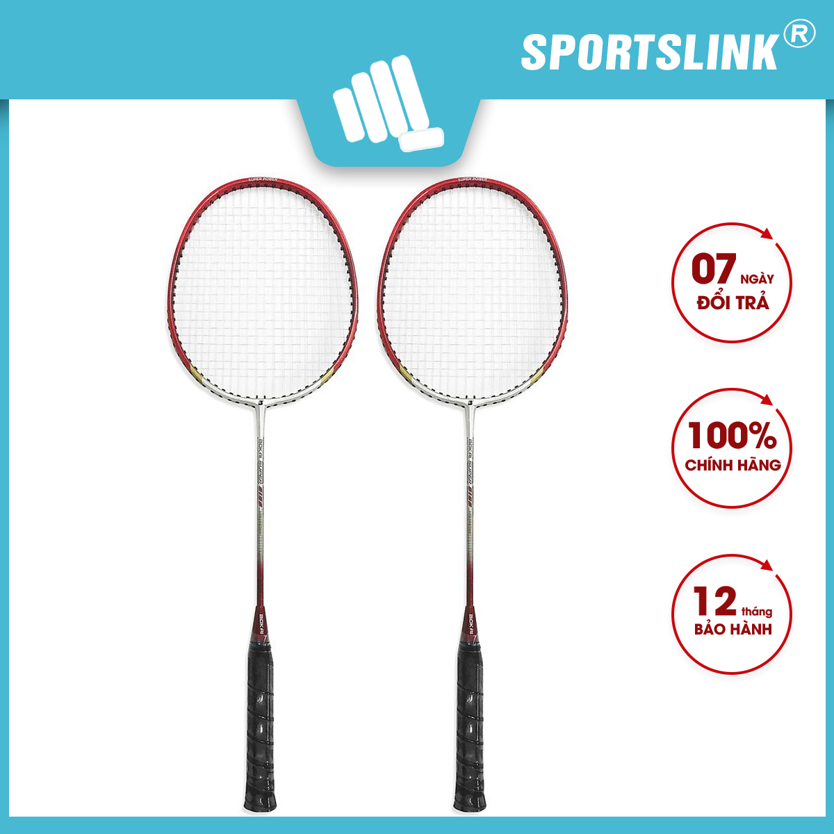 Cặp vợt cầu lông dây cước Sportslink Bokai BK-9188