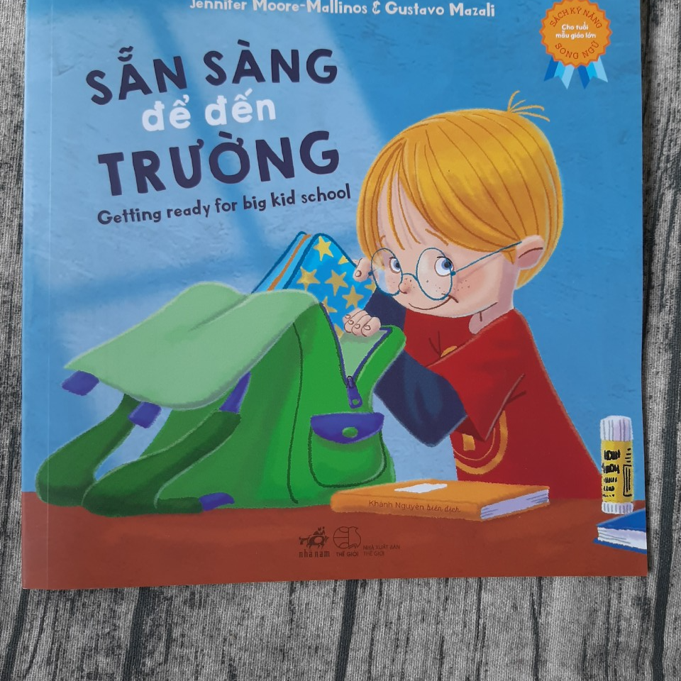 Combo 4 cuốn: sách kỹ năng cho trẻ mẫu giáo lớn (kiềm chế cơn tức giận+ sẵn sàng đến trường + kiên trì không bỏ cuộc + ngỏ lời khi cần giúp đỡ)