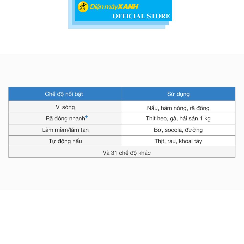 Lò vi sóng Samsung MS23K3513AS/SV-N 23 lít - Hàng Chính Hãng