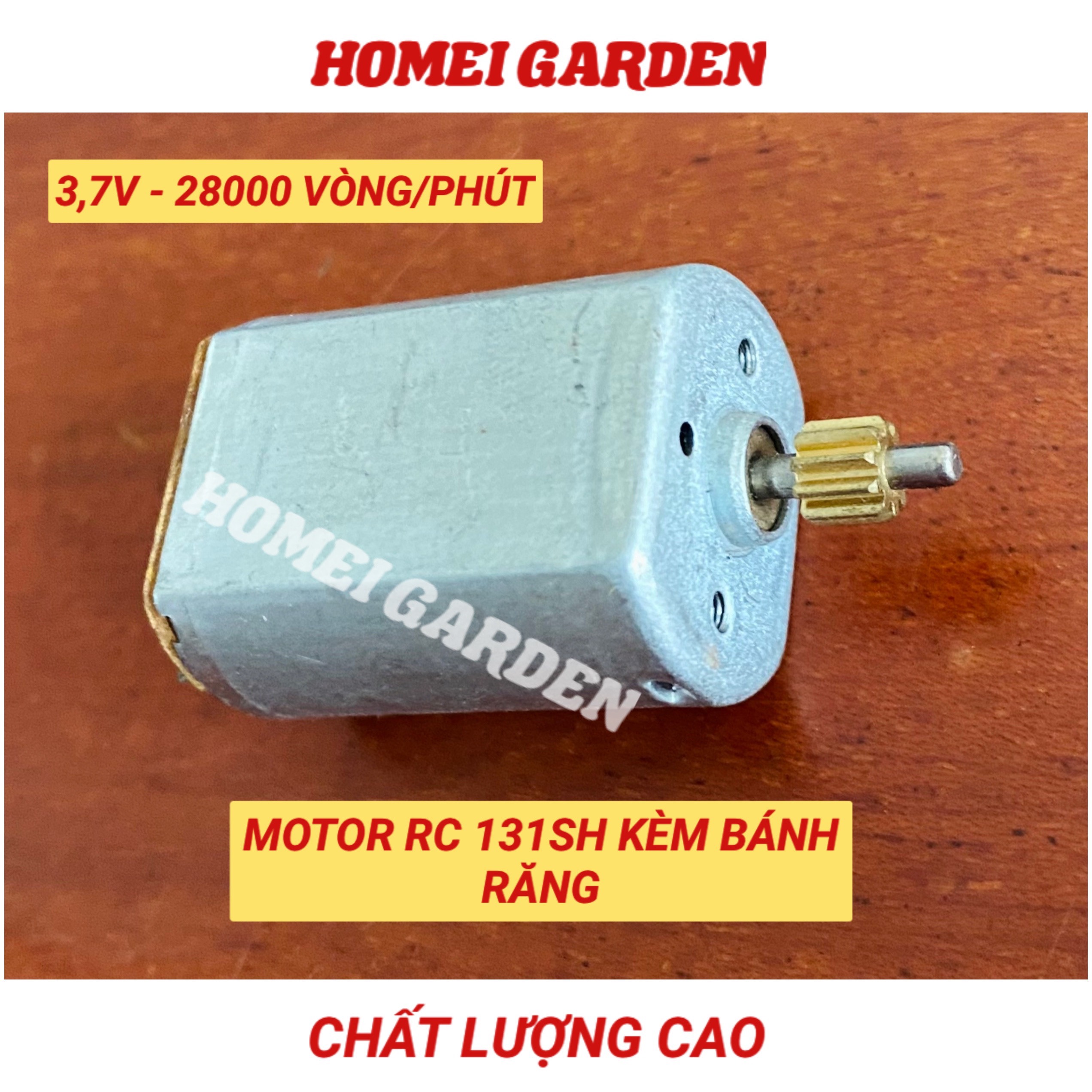 Motor mini 131 FK131SH tốc độ cao 28000 RPM bảng mạch chống nhiễu dùng cho xe điều khiển RC - D0085