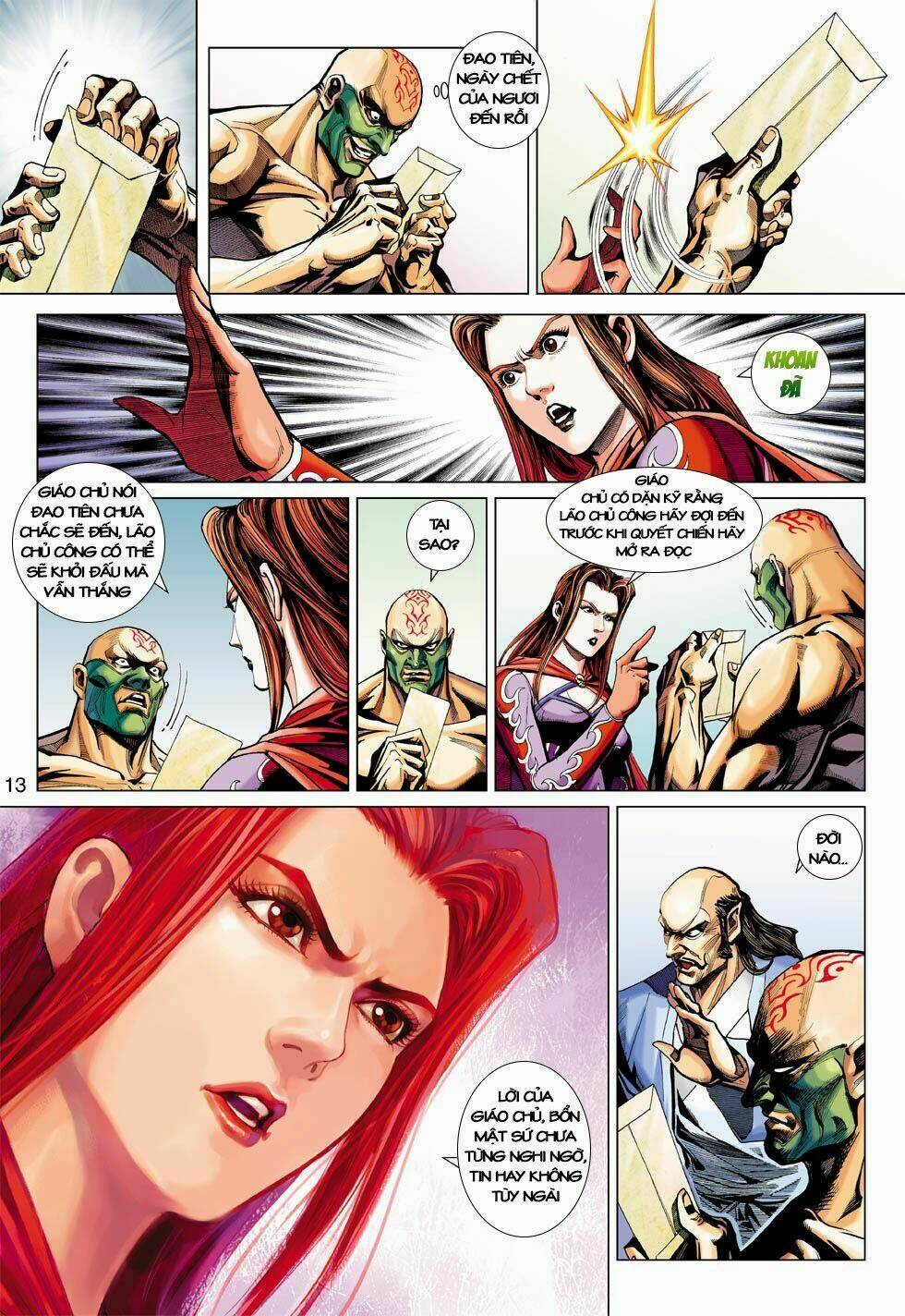 tân tác long hổ môn chapter 400 13