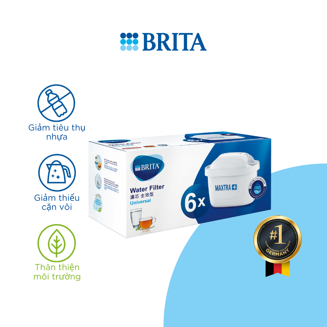 Hộp 6 Lõi Lọc Nước BRITA Maxtra Plus Filter Cartridge